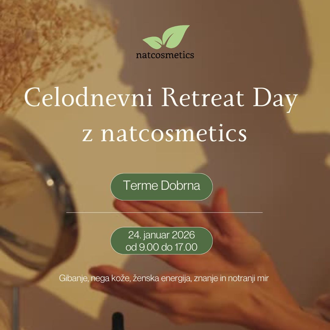 Kjer se telo umiri in koža zadiha – Retreat Day natcosmetics